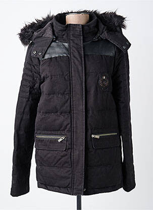 Geacă matlasată mâneci lungi cu glugă negru THE KOOPLES femeie