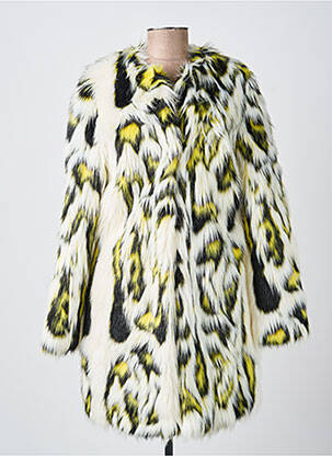 Palton lung croială dreaptă fără glugă galben THE KOOPLES femeie