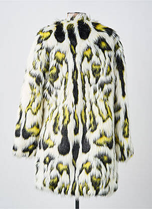 Palton lung croială dreaptă fără glugă galben THE KOOPLES femeie
