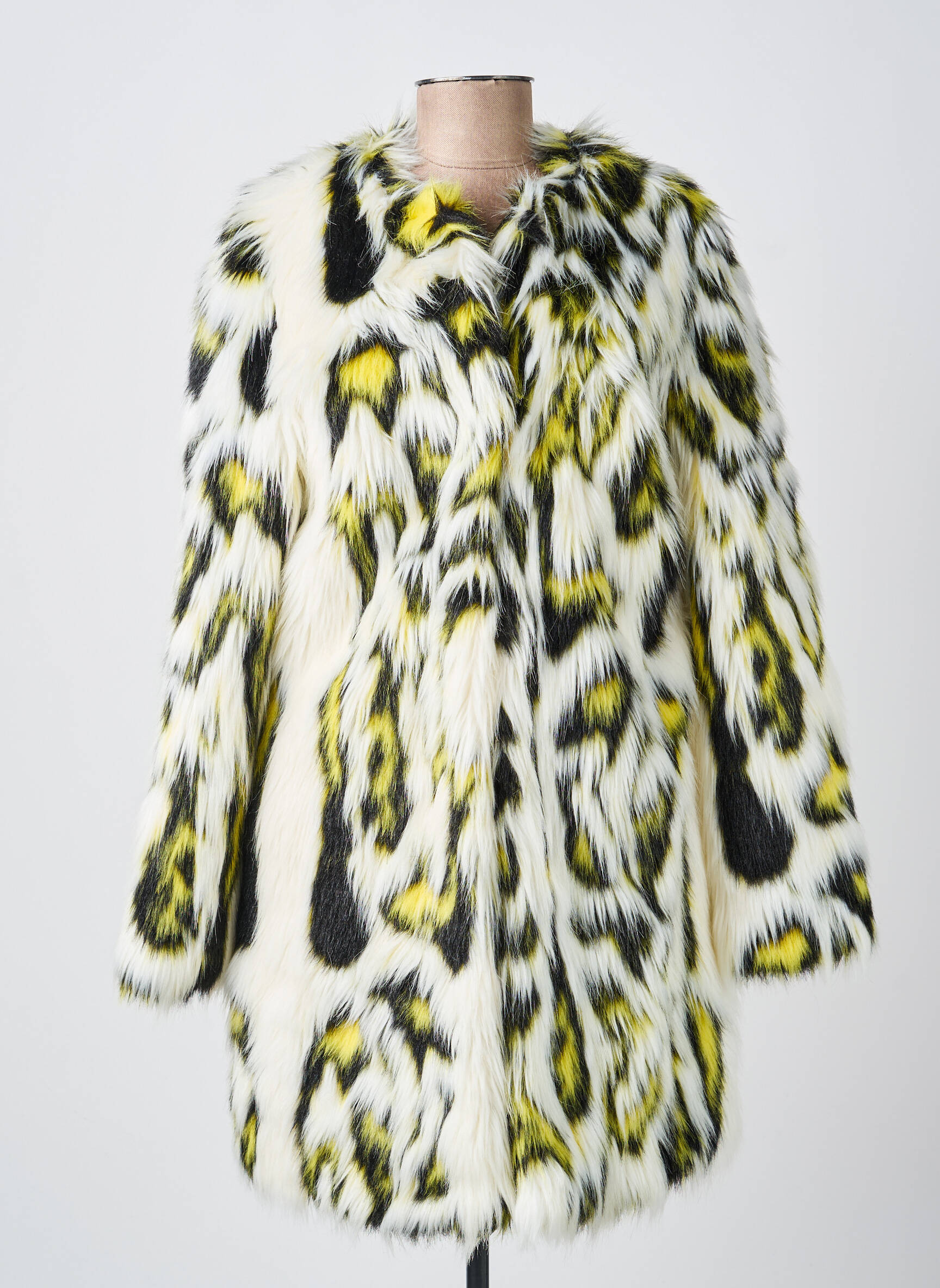 Palton lung croială dreaptă fără glugă galben THE KOOPLES femeie