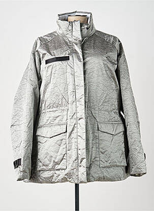 Parka mâneci lungi fără glugă gri NIKE femeie