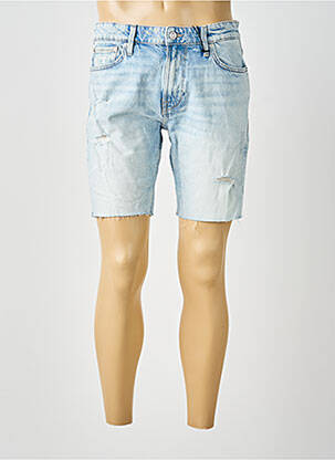 Bermudă țesătură denim mărime normală albastru GUESS bărbat