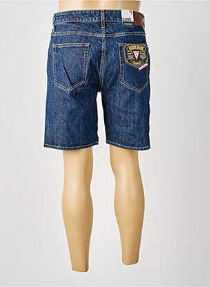 Bermudă țesătură denim mărime normală albastru GUESS bărbat