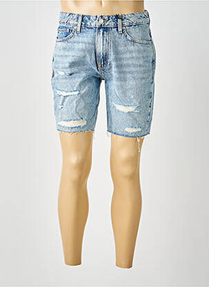 Bermudă țesătură denim mărime normală albastru GUESS bărbat