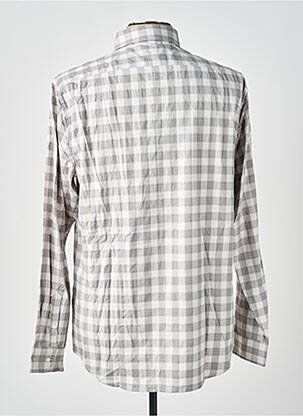 Cămașă cu mâneci lungi imprimeu carouri gri MARCIANO BY GUESS bărbat