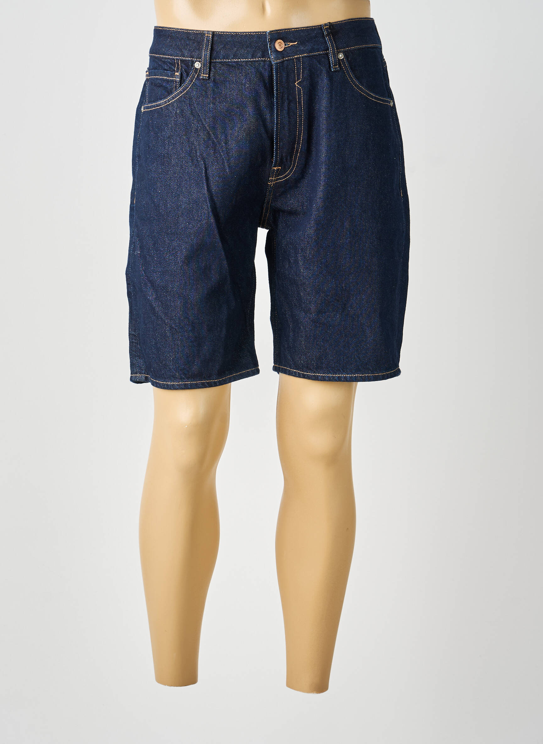 Bermudă țesătură denim mărime normală albastru GUESS bărbat