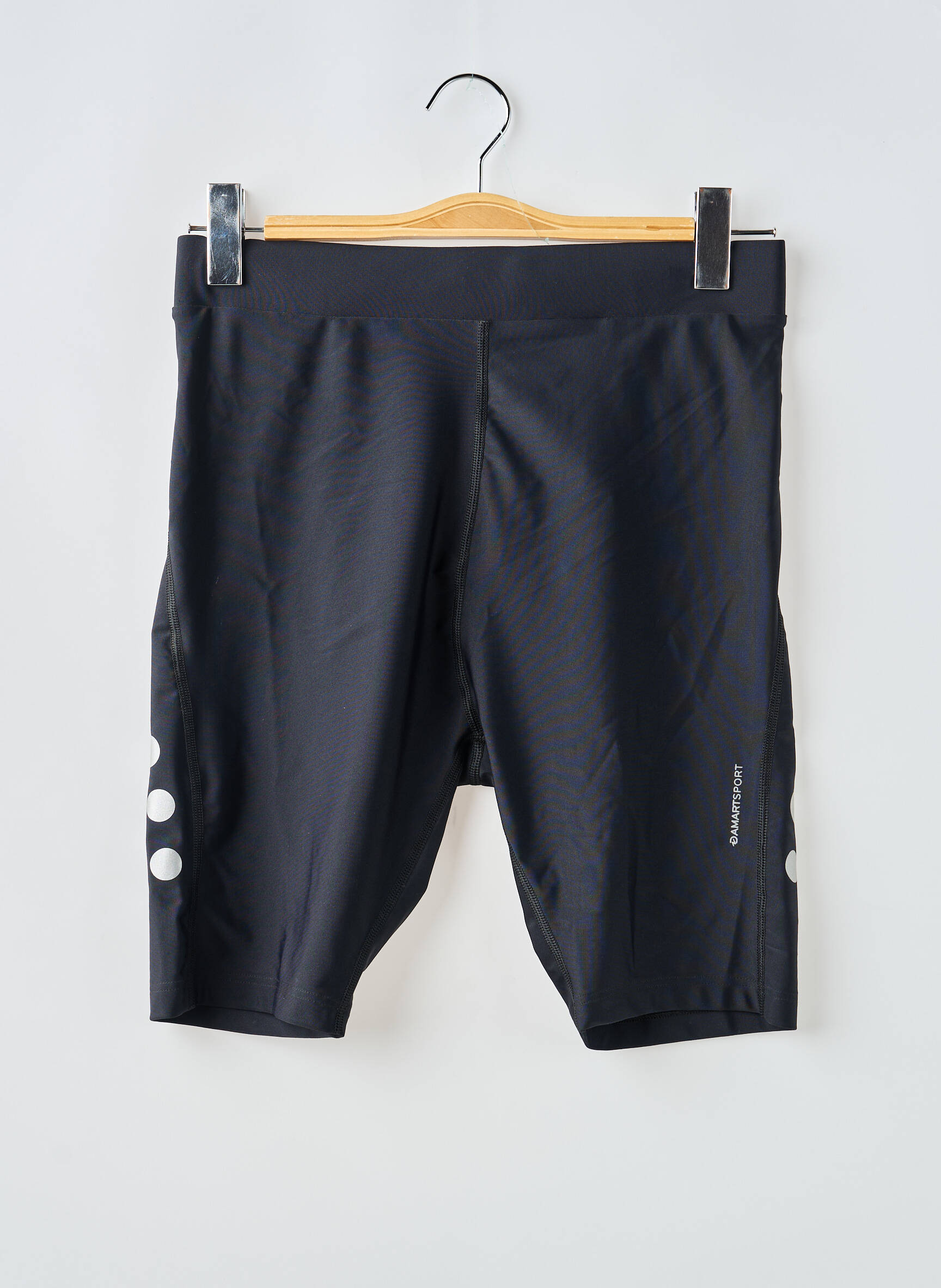 Pantalon de ciclism elasticitate mărime normală negru DAMART bărbat