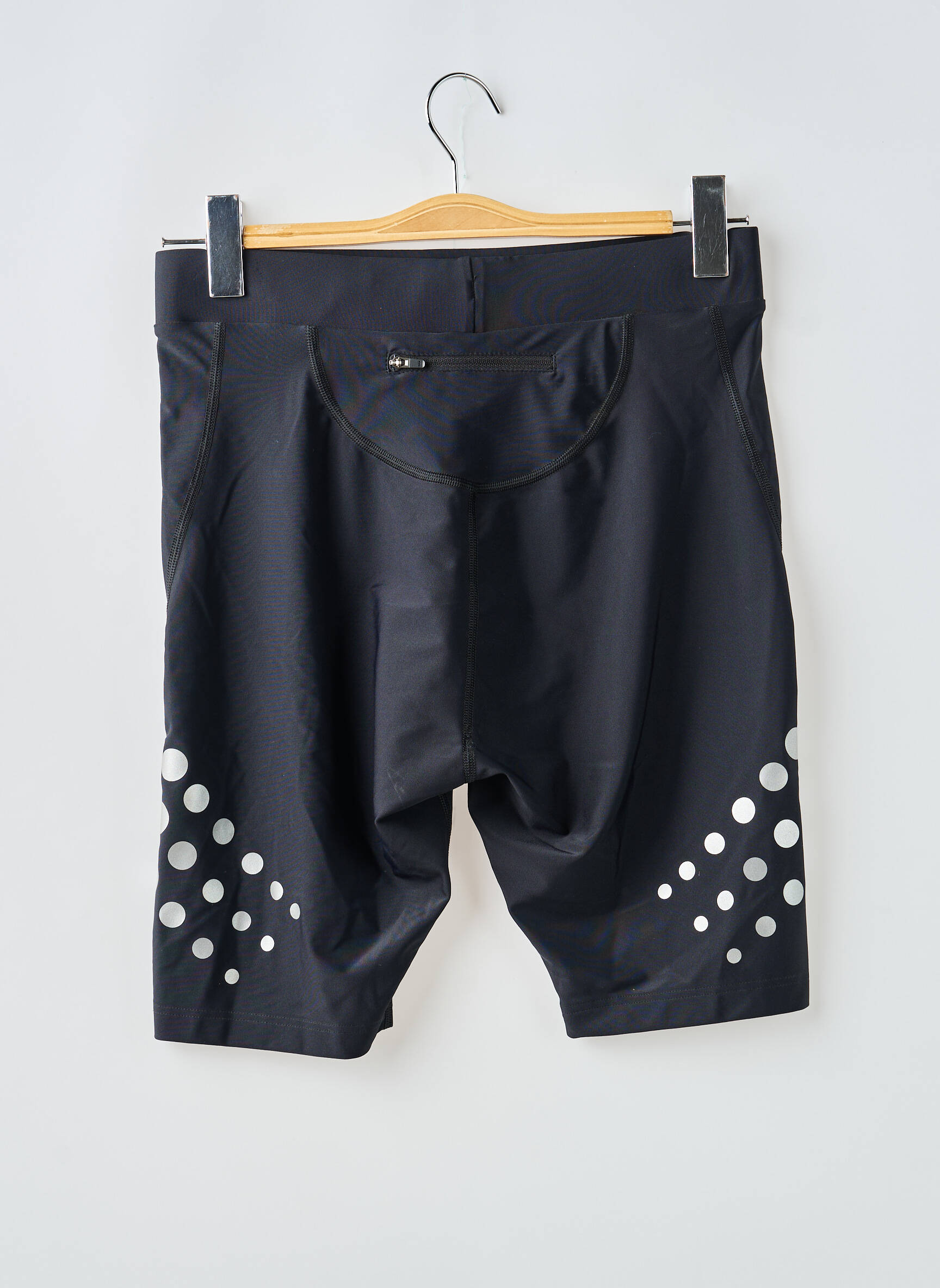 Pantalon de ciclism elasticitate mărime normală negru DAMART bărbat