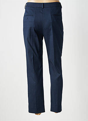 Pantalon 7/8 talie cu cleme mărime normală albastru WEEKEND MAXMARA femeie