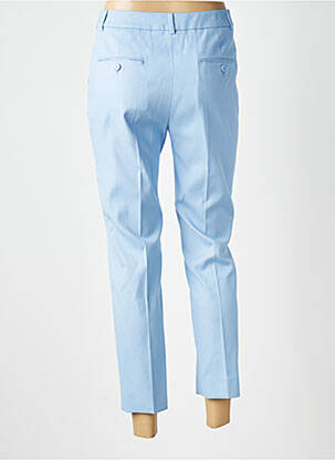 Pantalon 7/8 talie cu cleme mărime normală albastru deschis WEEKEND MAXMARA femeie