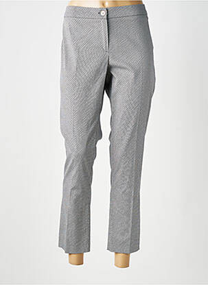 Pantalon 7/8 talie cu cleme mărime normală negru PERSONA BY MARINA RINALDI femeie