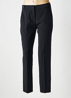 Pantalon chino închidere cu fermoar sub clapetă cu cârlig mărime normală negru GERARD DAREL femeie