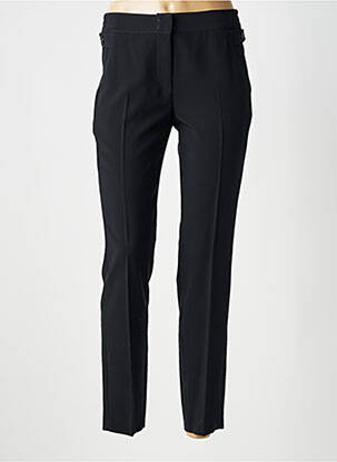 Pantalon chino închidere cu fermoar sub clapetă cu cârlig mărime normală negru GERARD DAREL femeie