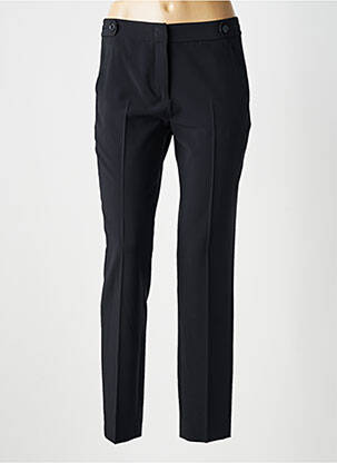 Pantalon chino închidere cu fermoar sub clapetă cu cârlig mărime normală negru GERARD DAREL femeie