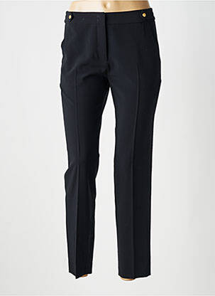 Pantalon chino închidere cu fermoar sub clapetă cu cârlig mărime normală albastru GERARD DAREL femeie
