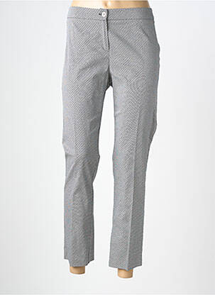Pantalon 7/8 talie cu cleme mărime normală albastru PERSONA BY MARINA RINALDI femeie