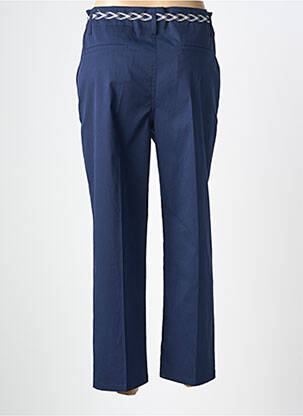 Pantalon 7/8 talie cu cleme mărime normală albastru GERARD DAREL femeie