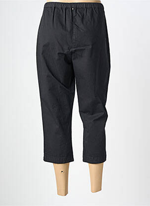 Pantalon trei sferturi talie elastică mărime normală negru MARINA SPORT femeie