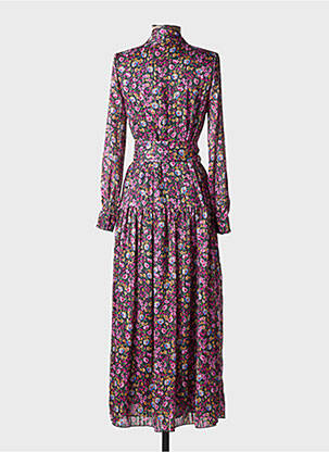 Rochie lungă mâneci lungi mâneci lungi violet LIU JO femeie