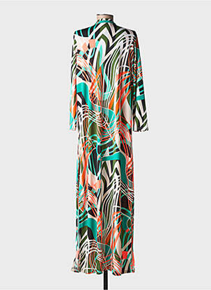 Jachete kimono mâneci lungi verde AU SOLEIL DE ST TROPEZ femeie
