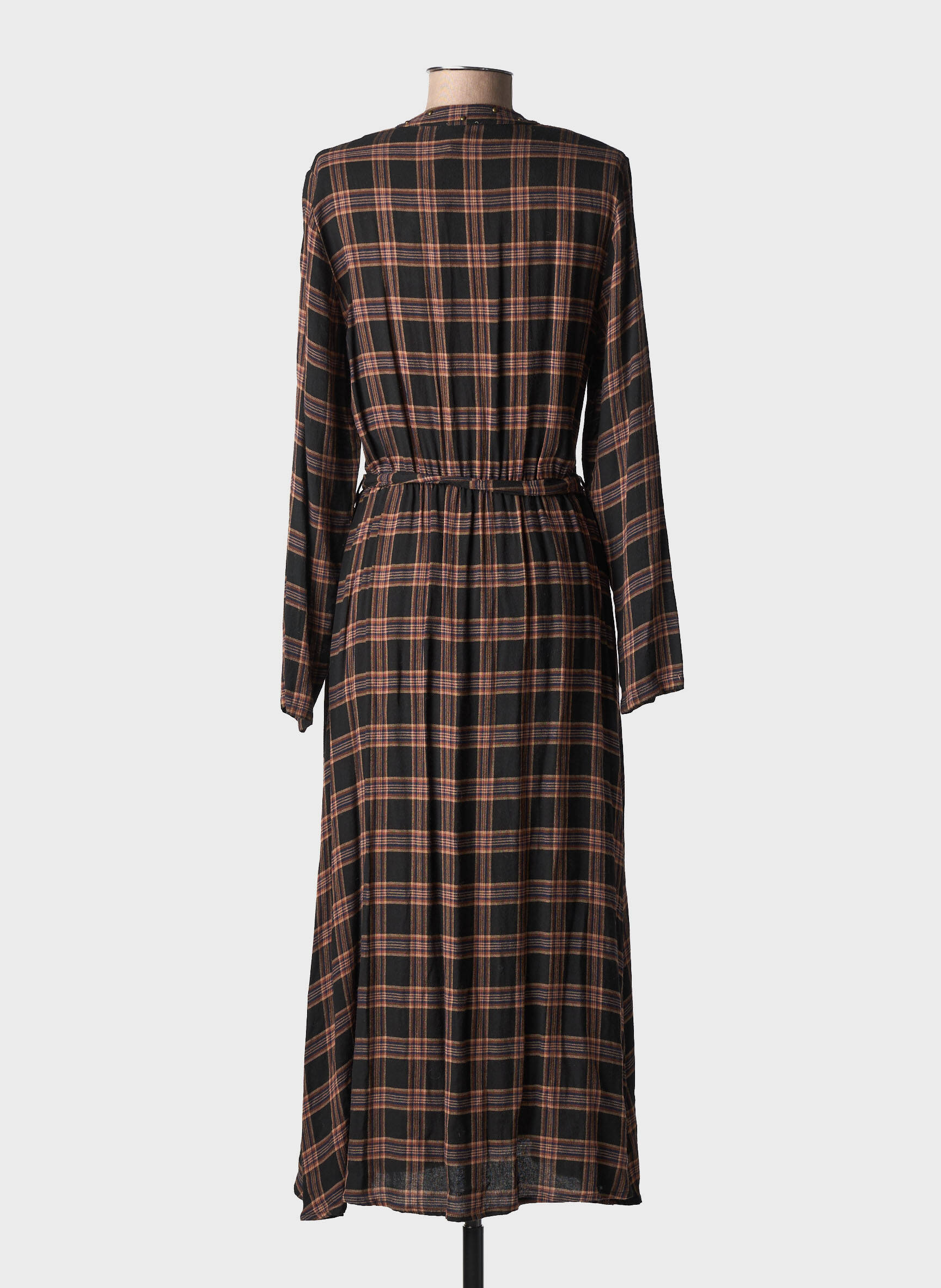 Rochie lungă mâneci lungi mâneci lungi negru LA FEE MARABOUTEE femeie