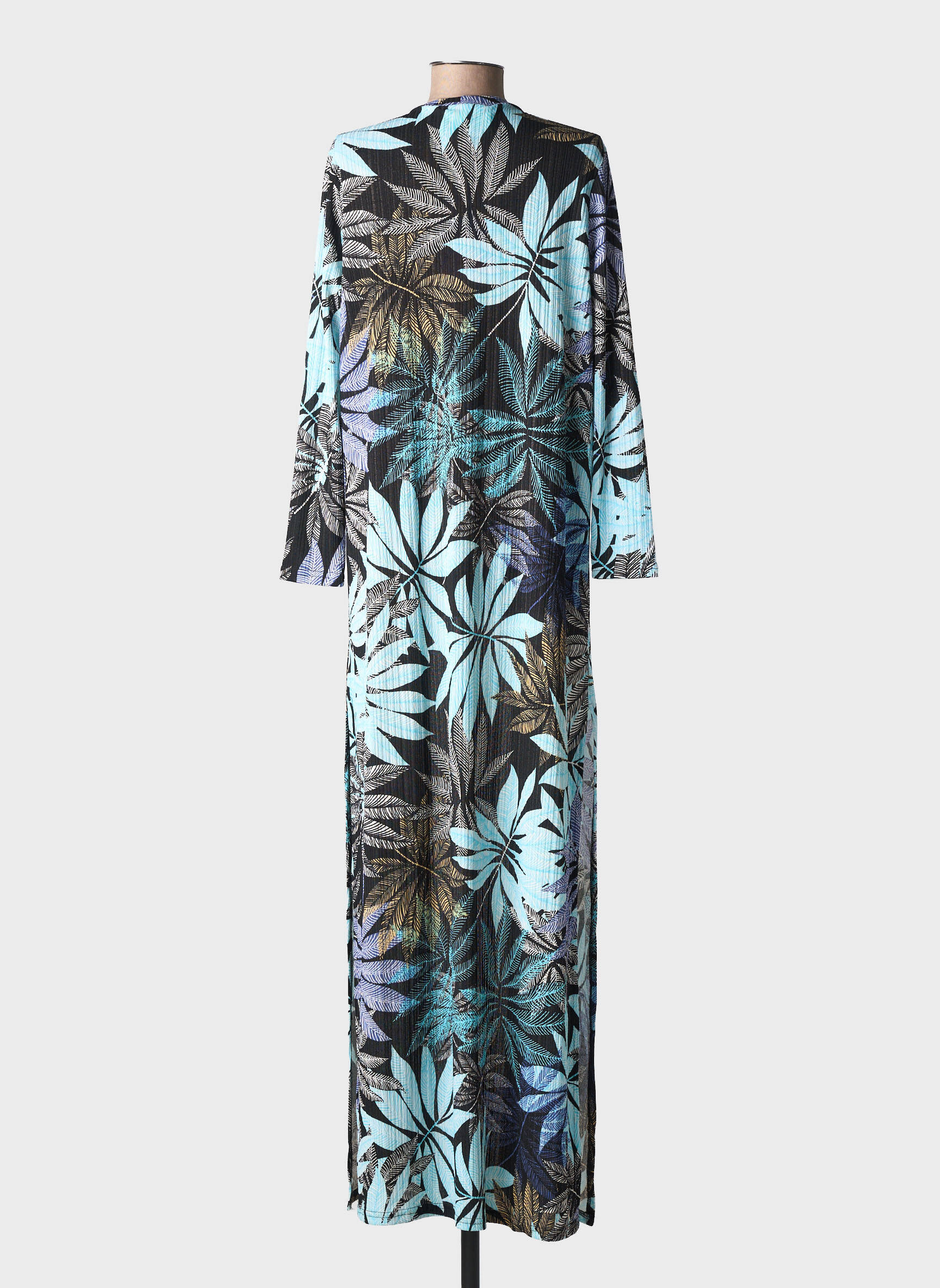 Jachete kimono mâneci lungi negru AU SOLEIL DE ST TROPEZ femeie