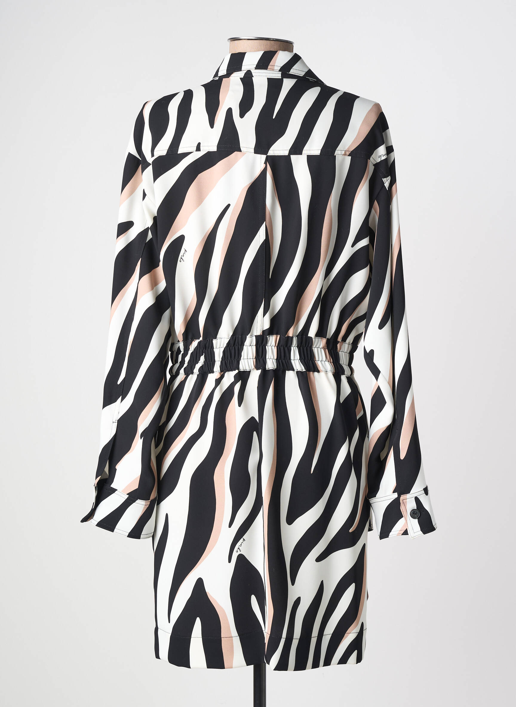Rochie scurtă mâneci lungi mâneci lungi negru PINKO femeie