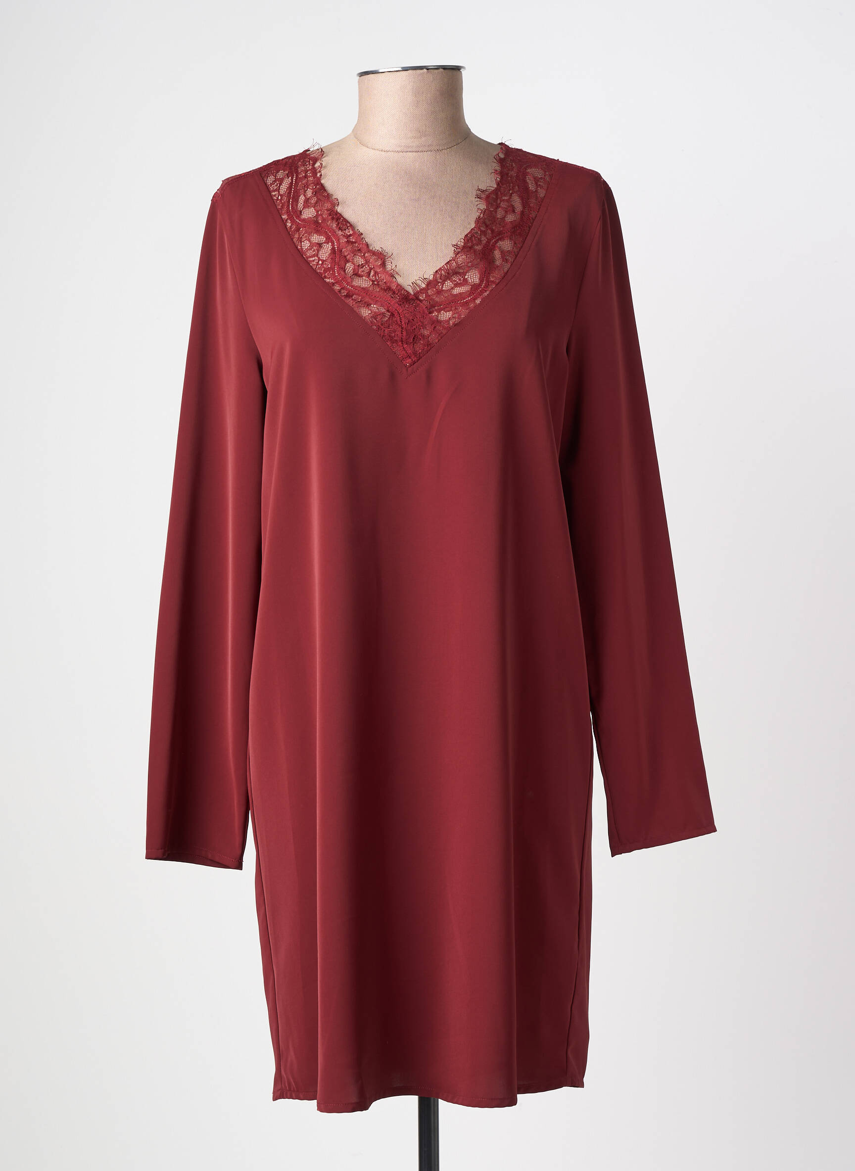 Rochie scurtă mâneci lungi mâneci lungi roșu LIU JO femeie