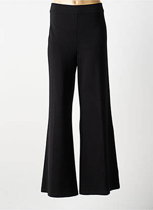 Pantalon evazat elasticitate talie înaltă negru PINKO femeie
