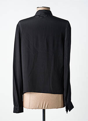 Top croială fluidă mâneci lungi negru PINKO femeie