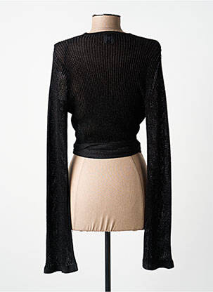 Cardigan petrecut elasticitate negru MISSONI femeie