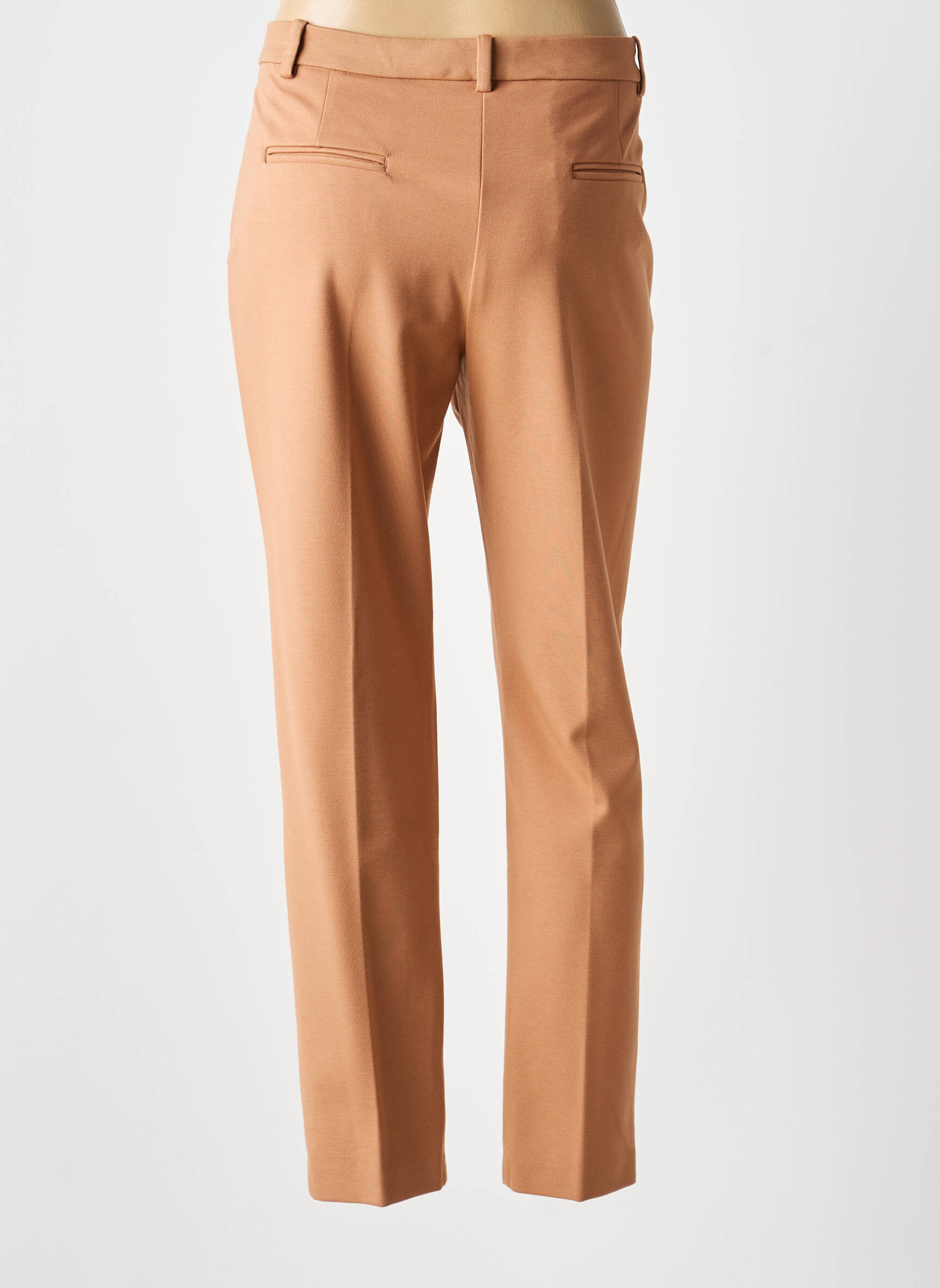 Pantalon chino elasticitate talie joasă portocalie PINKO femeie