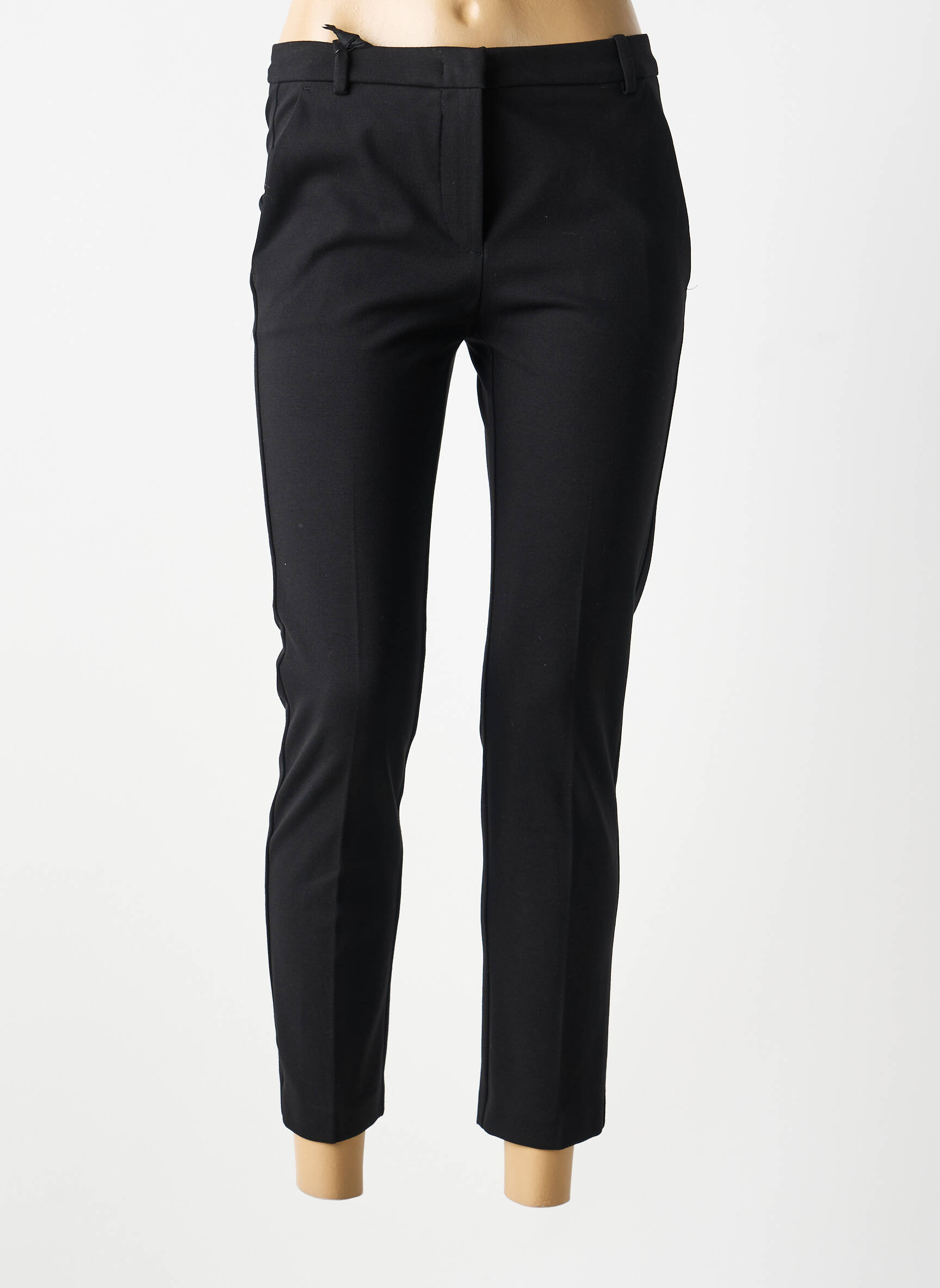 Pantalon 7/8 elasticitate mărime normală negru PINKO femeie