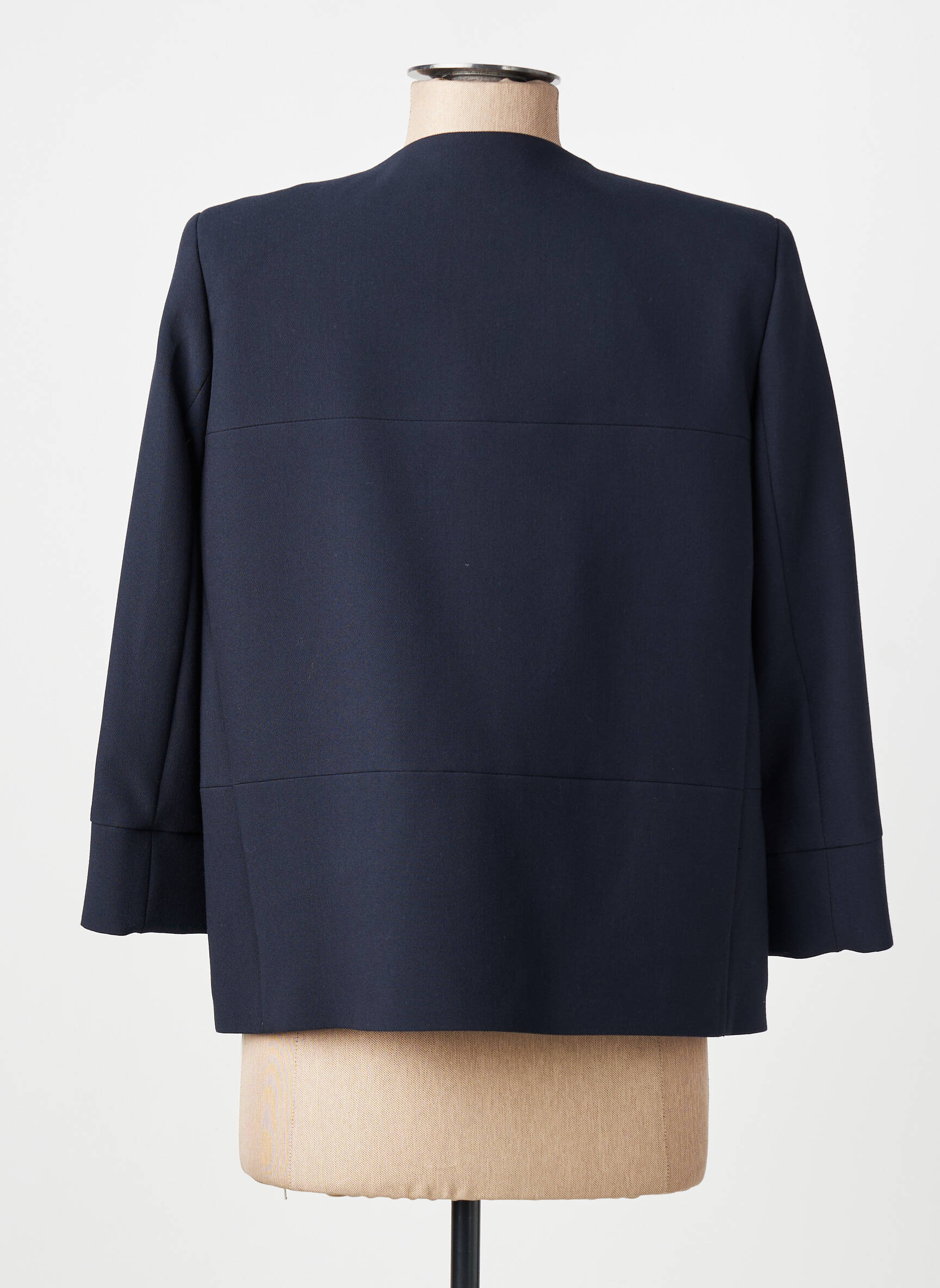 Jachete elegante buzunare albastru închis QUEENIE femeie