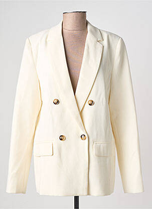 Sacou finisaj interior dublat alb GRACE & MILA femeie
