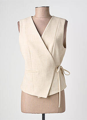 Jachete casual finisaj interior dublat bej GRACE & MILA femeie