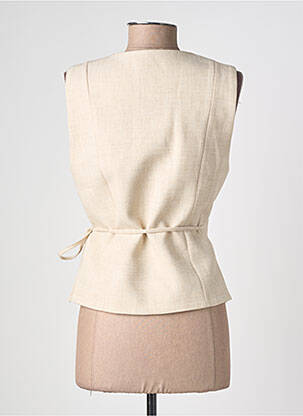 Jachete casual finisaj interior dublat bej GRACE & MILA femeie