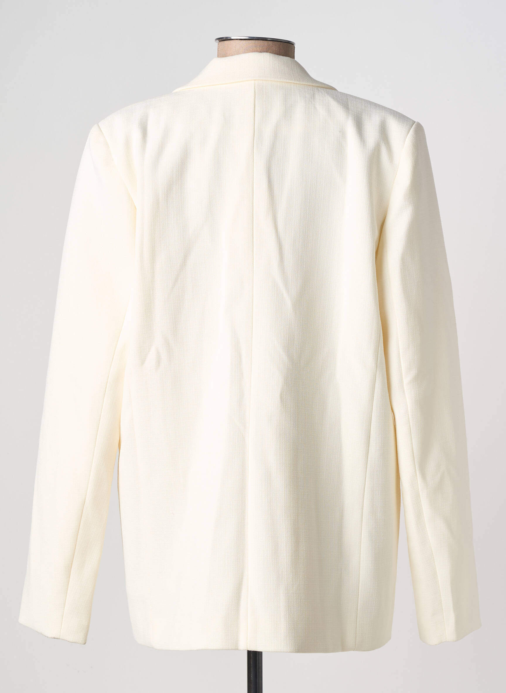 Sacou finisaj interior dublat alb GRACE & MILA femeie