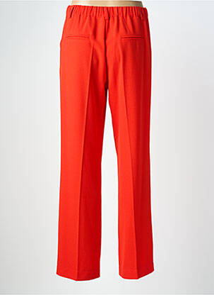 Pantalon drept țesătură crep mărime normală roșu PAKO LITTO femeie