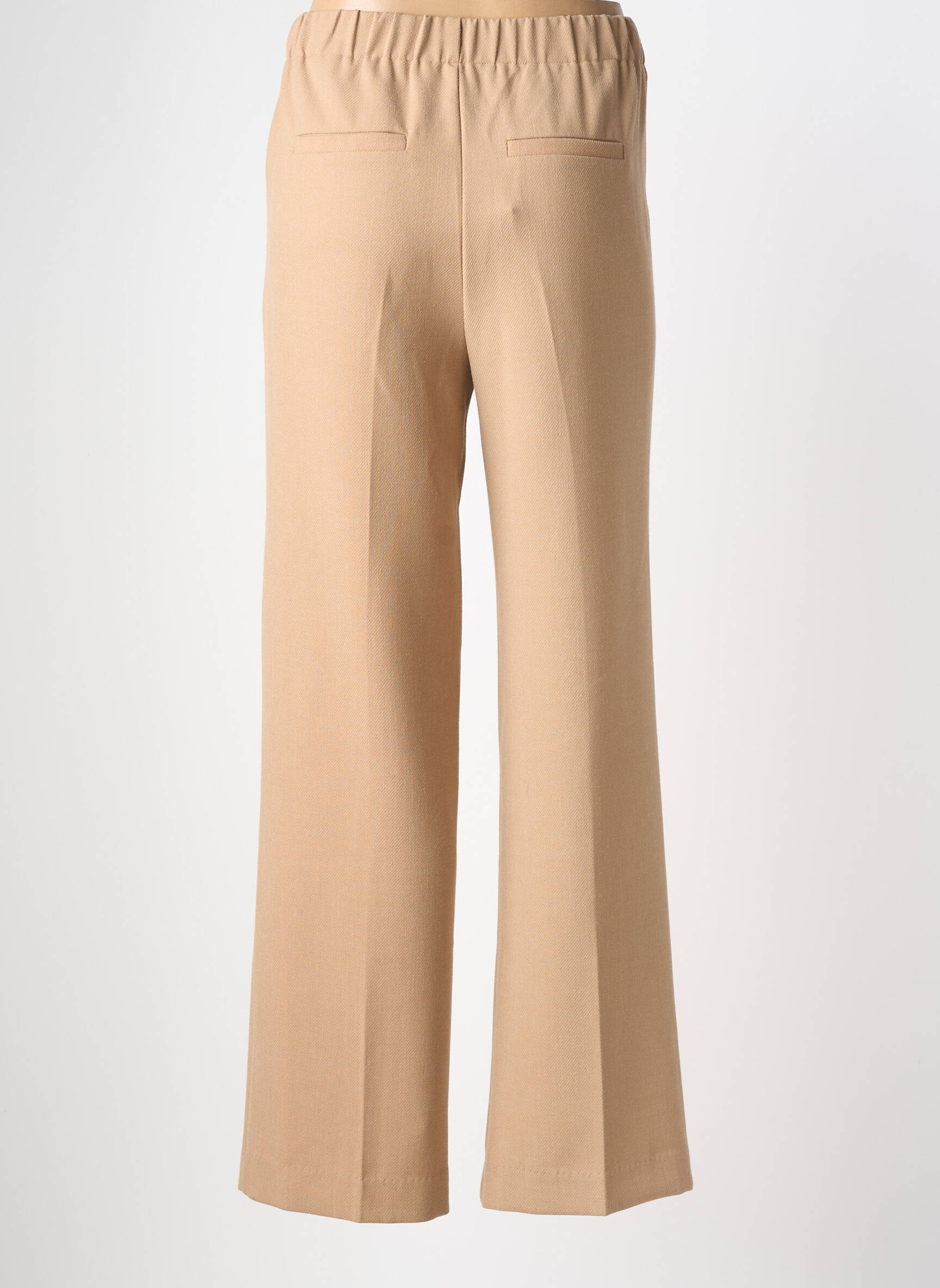 Pantalon evazat elasticitate talie înaltă maro GRACE & MILA femeie
