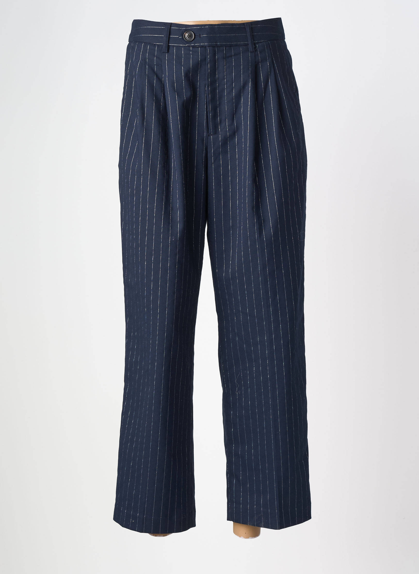 Pantalon 7/8 talie înaltă talie înaltă albastru SCOTCH & SODA femeie