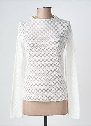 Tricou mâneci lungi mâneci lungi alb GRACE & MILA femeie