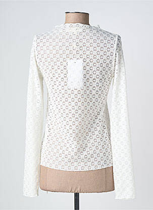 Tricou mâneci lungi mâneci lungi alb GRACE & MILA femeie