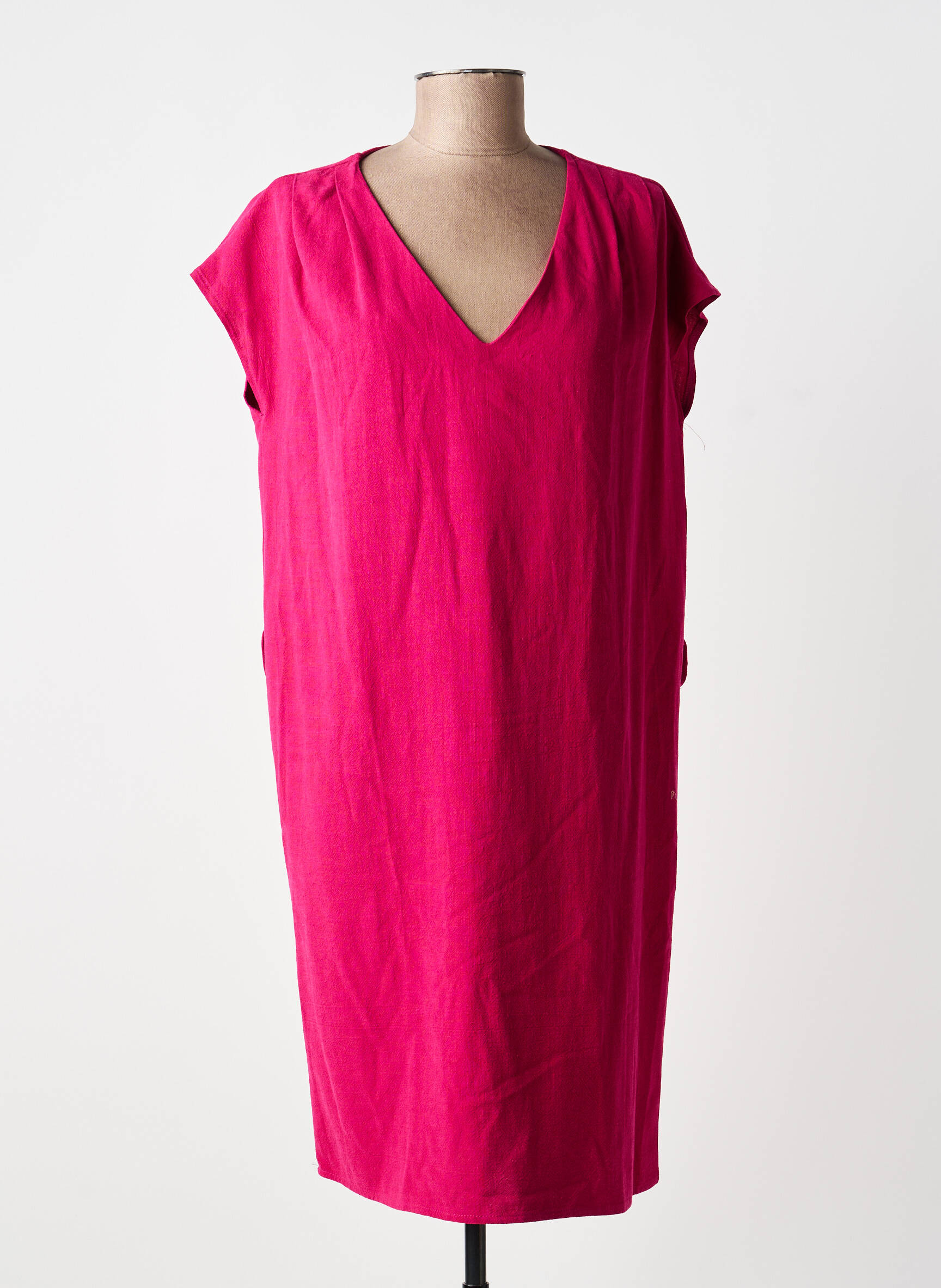 Rochie scurtă mâneci scurte mâneci scurte violet GRACE & MILA femeie