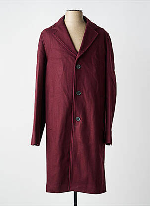 Palton lung croială dreaptă fără glugă violet THE KOOPLES bărbat