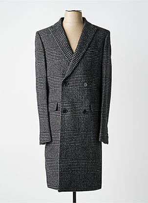 Palton lung croială dreaptă fără glugă gri THE KOOPLES bărbat
