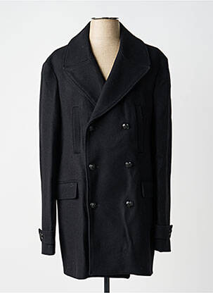 Palton scurt croială dreaptă fără glugă negru THE KOOPLES bărbat