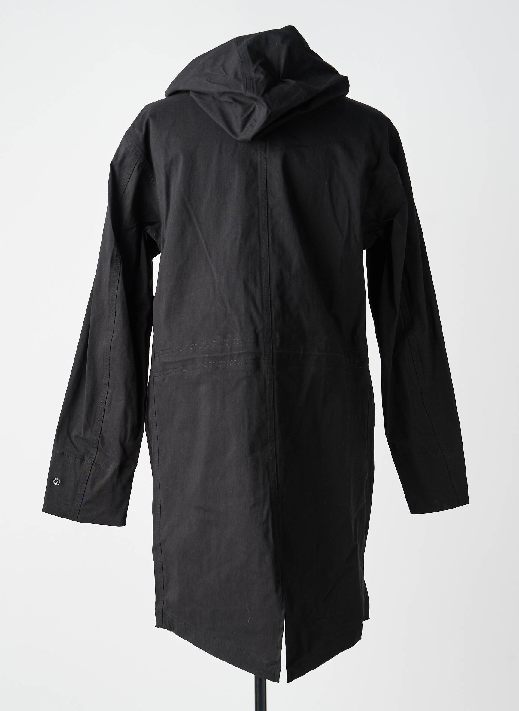 Parka finisaj interior dublat cu glugă negru THE KOOPLES femeie
