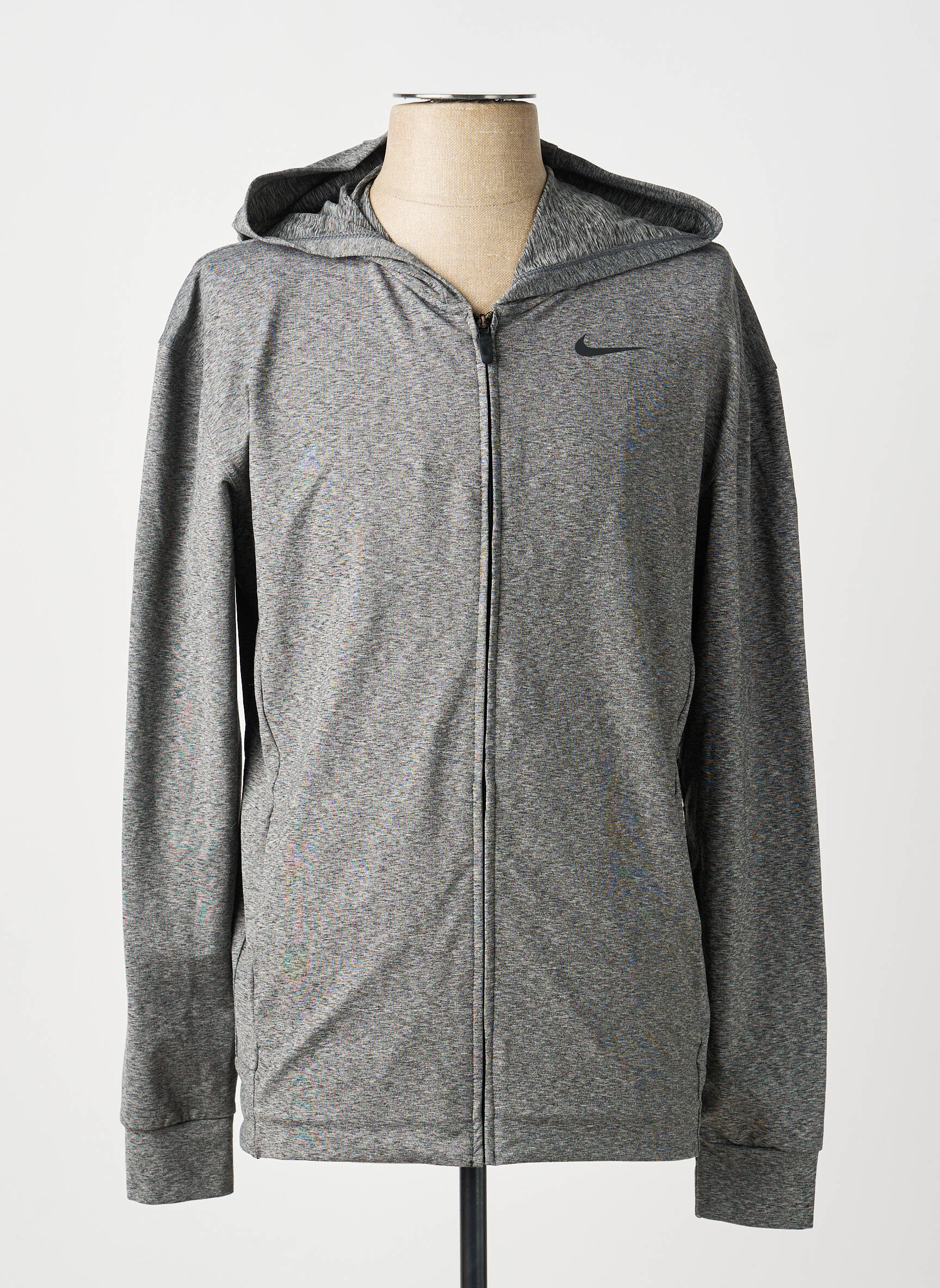 Jachete casual strânsă pe partea de jos gri NIKE bărbat