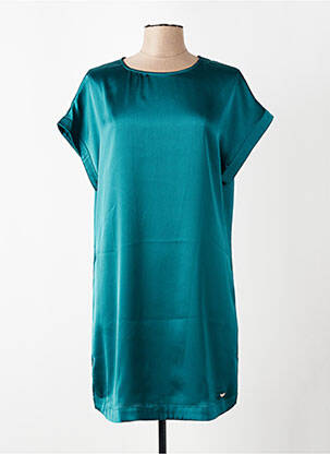 Rochie scurtă mâneci scurte mâneci scurte verde LPB LES PETITES BOMBES  femeie